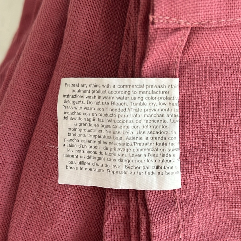 Rectangular Mauve Tablecloth - Picture 7 of 7